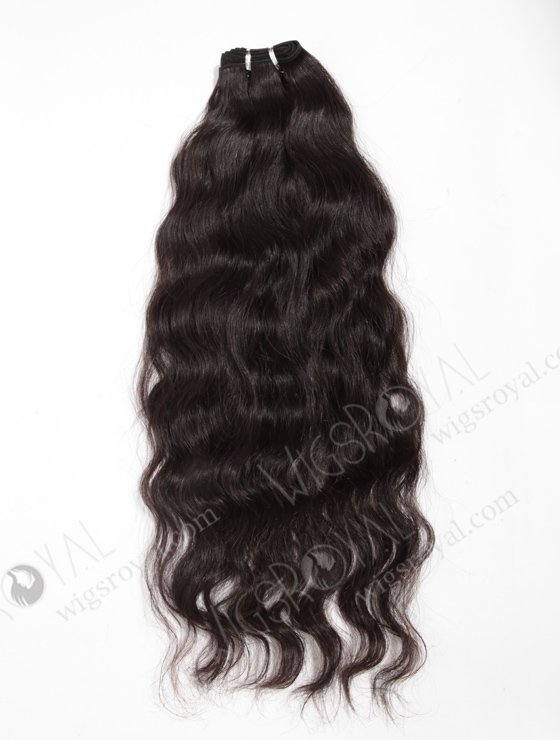 In Stock Indian Virgin Hair 22" Natural Wave Natural Color Machine Weft SM-038-10560