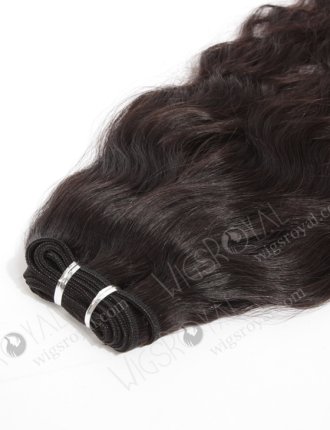 In Stock Indian Virgin Hair 22" Natural Wave Natural Color Machine Weft SM-038