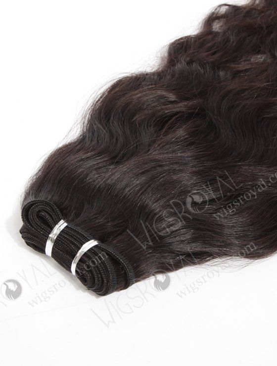 In Stock Indian Virgin Hair 22" Natural Wave Natural Color Machine Weft SM-038-10562