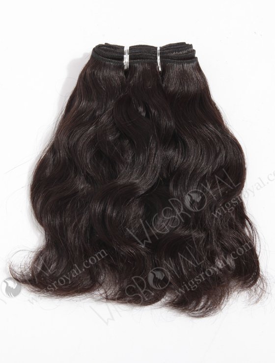 In Stock Brazilian Virgin Hair 8" Natural Wave Natural Color Machine Weft SM-154-11039