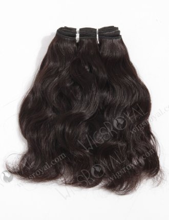 In Stock Brazilian Virgin Hair 8" Natural Wave Natural Color Machine Weft SM-154