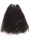 In Stock Brazilian Virgin Hair 16" Jeri Curl Natural Color Machine Weft SM-495