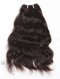 In Stock Brazilian Virgin Hair 14" Natural Wave Natural Color Machine Weft SM-051