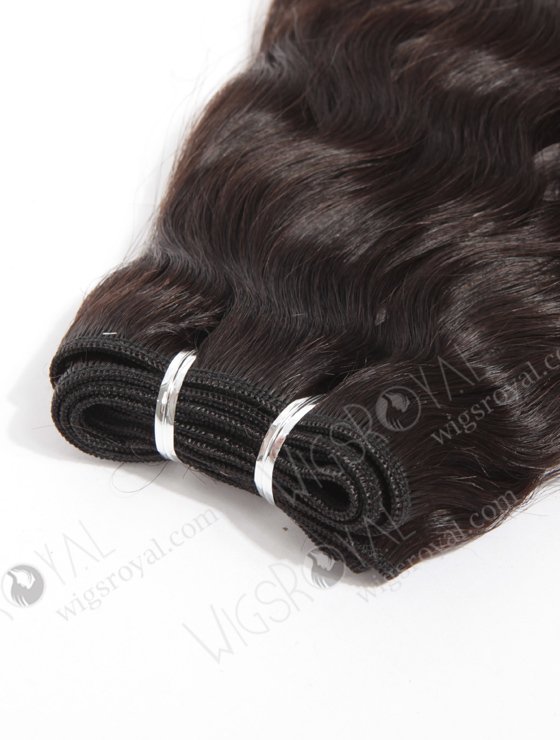 In Stock Brazilian Virgin Hair 14" Natural Wave Natural Color Machine Weft SM-051-11052