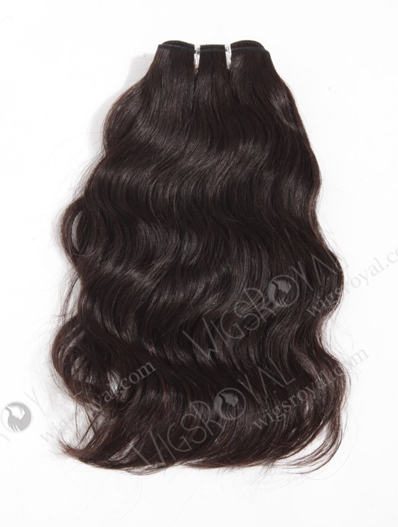 In Stock Brazilian Virgin Hair 12" Natural Wave Natural Color Machine Weft SM-085-11047