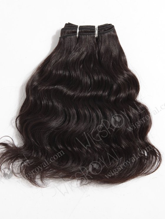 In Stock Brazilian Virgin Hair 10" Natural Wave Natural Color Machine Weft SM-402-11043