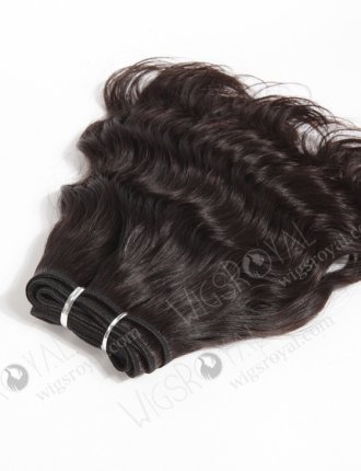 In Stock Brazilian Virgin Hair 10" Natural Wave Natural Color Machine Weft SM-402