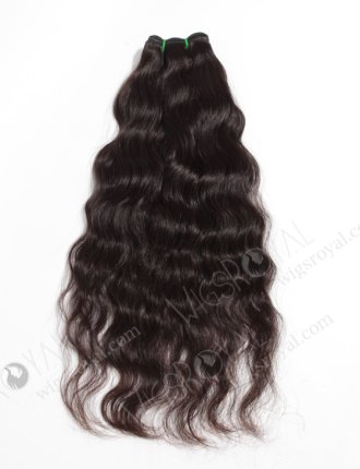 In Stock Brazilian Virgin Hair 20" Natural Wave Natural Color Machine Weft SM-058