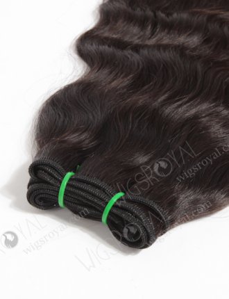 In Stock Brazilian Virgin Hair 20" Natural Wave Natural Color Machine Weft SM-058