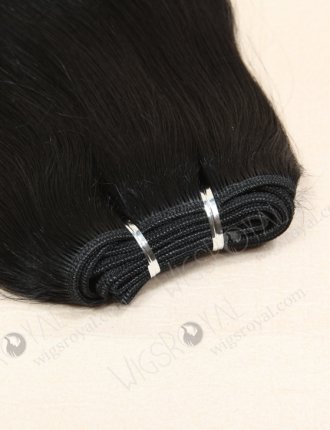 In Stock Indian Remy Hair 14" Straight 1# Color Machine Weft SM-069