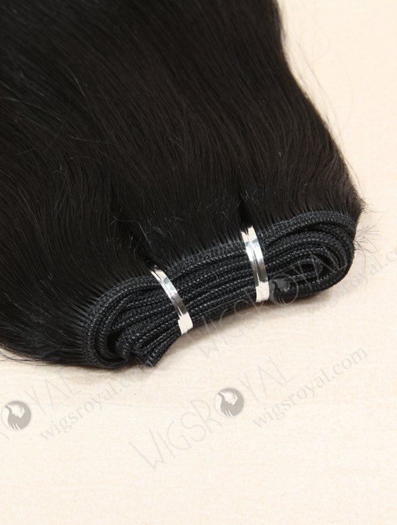 In Stock Indian Remy Hair 14" Straight 1# Color Machine Weft SM-069-10317