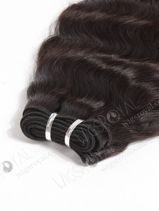 In Stock Brazilian Virgin Hair 16" Natural Wave Natural Color Machine Weft SM-052-11056