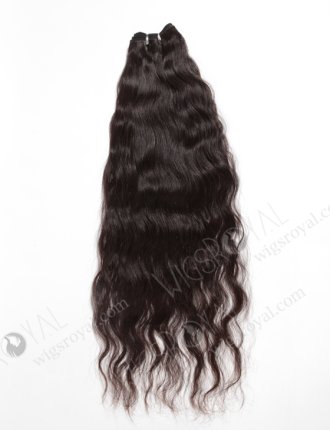 In Stock Brazilian Virgin Hair 24" Natural Wave Natural Color Machine Weft SM-083