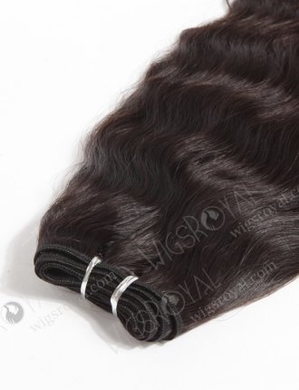 In Stock Brazilian Virgin Hair 24" Natural Wave Natural Color Machine Weft SM-083