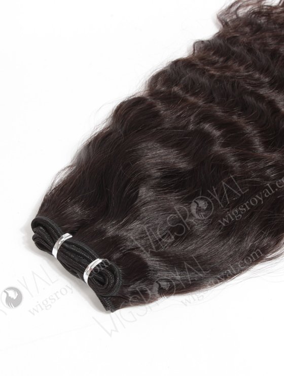 In Stock Brazilian Virgin Hair 22" Natural Wave Natural Color Machine Weft SM-082-11068