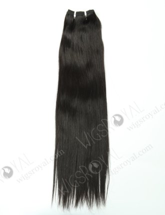 In Stock Indian Remy Hair 20" Straight 1B# Color Machine Weft SM-055