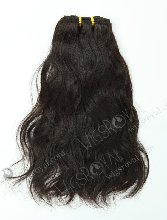 In Stock Indian Remy Hair 12" Natural Straight Natural Color Machine Weft SM-179-10441