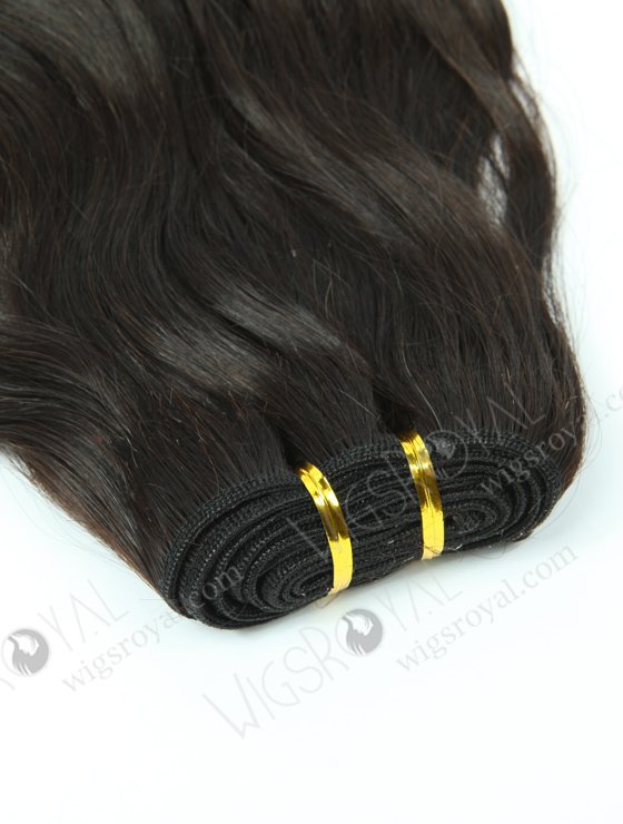 In Stock Indian Remy Hair 12" Natural Straight Natural Color Machine Weft SM-179-10443