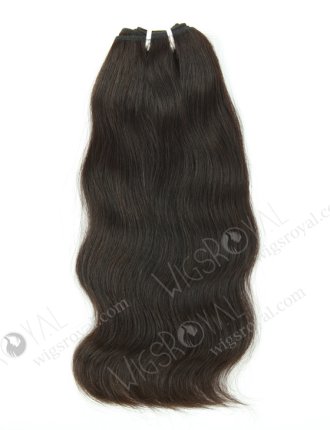 In Stock Indian Remy Hair 14" Natural Straight Natural Color Machine Weft SM-171