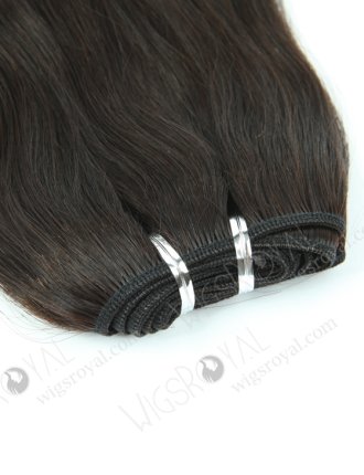 In Stock Indian Remy Hair 14" Natural Straight Natural Color Machine Weft SM-171