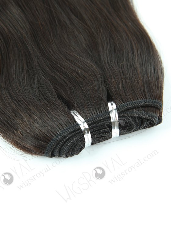 In Stock Indian Remy Hair 14" Natural Straight Natural Color Machine Weft SM-171-10446