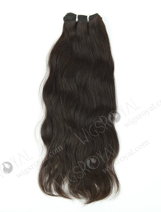 In Stock Indian Remy Hair 16" Natural Straight Natural Color Machine Weft SM-178-10455