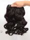 In Stock Brazilian Virgin Hair 16" Ocean Wave Natural Color Machine Weft SM-4144