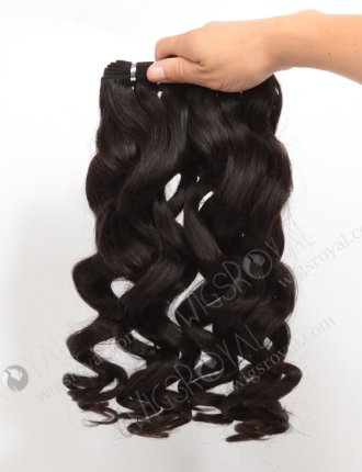 In Stock Brazilian Virgin Hair 20" Ocean Wave Natural Color Machine Weft SM-4146