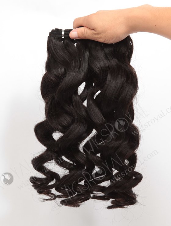 In Stock Brazilian Virgin Hair 20" Ocean Wave Natural Color Machine Weft SM-4146