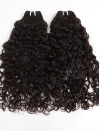 In Stock Brazilian Virgin Hair 20" Coarse Loose Curl Natural Color Machine Weft SM-4140