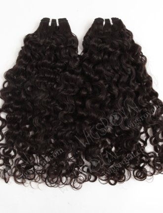 In Stock Brazilian Virgin Hair 20" Coarse Loose Curl Natural Color Machine Weft SM-4140