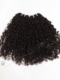 In Stock Brazilian Virgin Hair 20" Coarse Curly Natural Color Machine Weft SM-4137