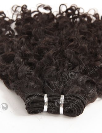 In Stock Brazilian Virgin Hair 16" Coarse Loose Curl Natural Color Machine Weft SM-4138
