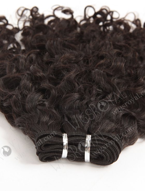 In Stock Brazilian Virgin Hair 16" Coarse Loose Curl Natural Color Machine Weft SM-4138-10697