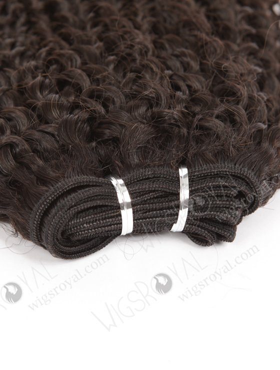 In Stock Brazilian Virgin Hair 20" Jeri Curl Natural Color Machine Weft SM-497-10820