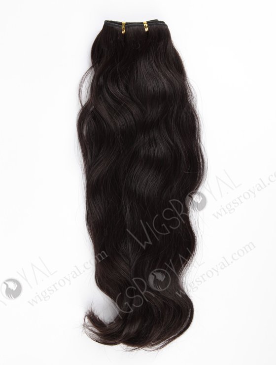 In Stock Indian Remy Hair 18" Natural Straight Natural Color Machine Weft SM-177-10458