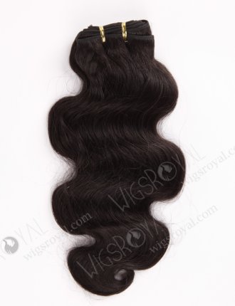 In Stock Indian Remy Hair 14" Body Wave 1B# Color Machine Weft SM-064