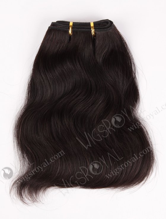 In Stock Indian Remy Hair 10" Natural Straight Natural Color Machine Weft SM-180-10436