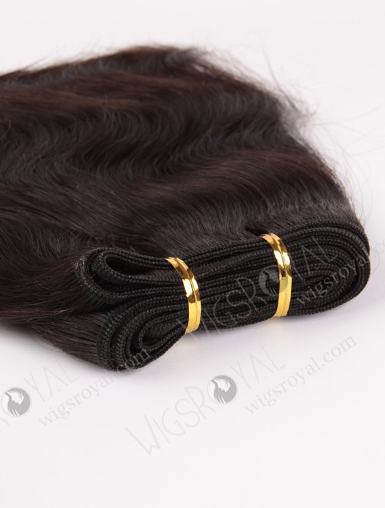 In Stock Indian Remy Hair 10" Natural Straight Natural Color Machine Weft SM-180-10437