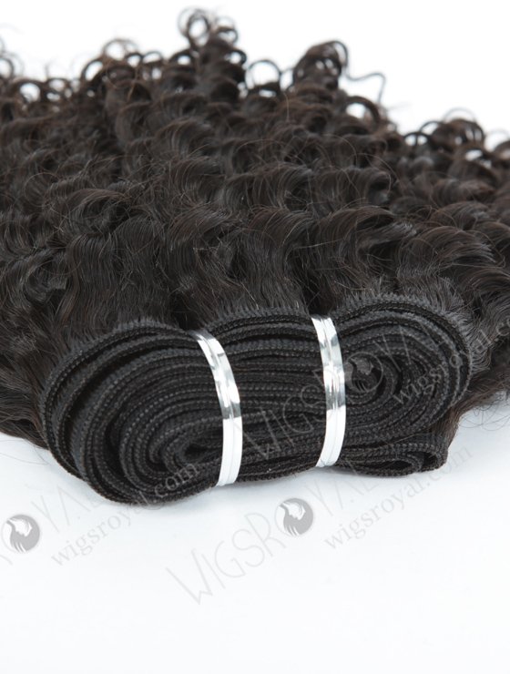 In Stock Brazilian Virgin Hair 10" Kinky Curl Natural Color Machine Weft SM-498-10823