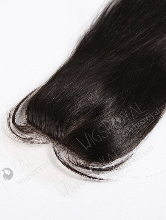 In Stock Brazilian Virgin Hair 14" Straight Natural Color Silk Top Closure STC-213-10430