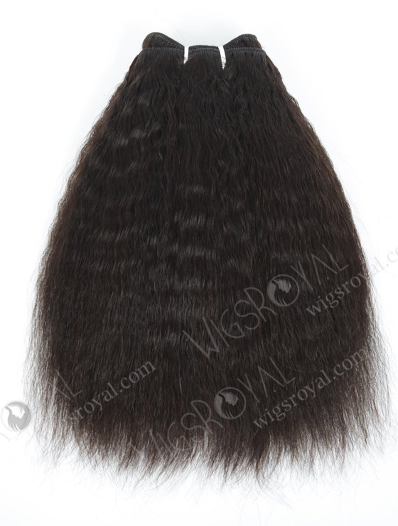 In Stock Brazilian Virgin Hair 10" Kinky Straight Natural Color Machine Weft SM-4116-10937