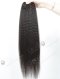In Stock Brazilian Virgin Hair 20" Kinky Straight Natural Color Machine Weft SM-4121
