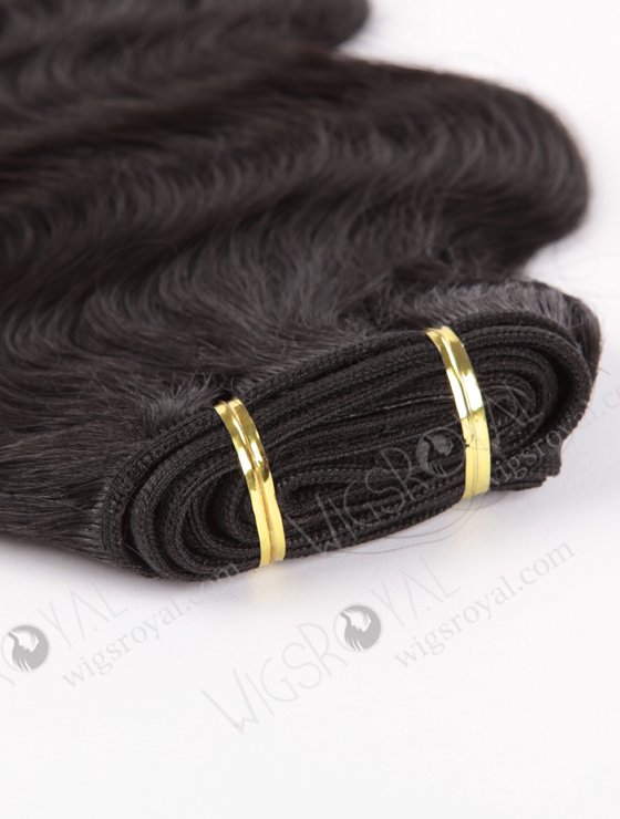 In Stock Indian Remy Hair 14" Body Wave 1# Color Machine Weft SM-065-10384