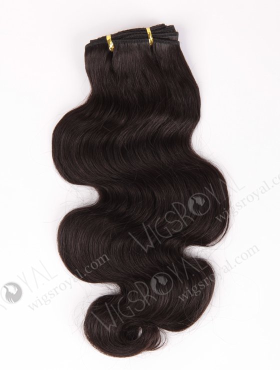 In Stock Indian Remy Hair 16" Body Wave 1B# Color Machine Weft SM-066-10396