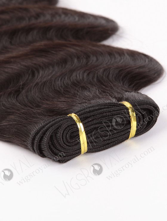 In Stock Indian Remy Hair 16" Body Wave 1B# Color Machine Weft SM-066-10398