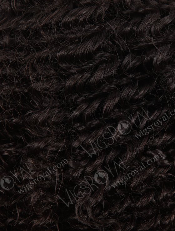 In Stock Indian Virgin Hair 14" Jeri Curl Natural Color Machine Weft SM-206-10612