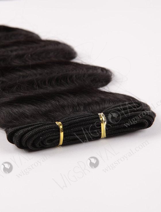 In Stock Indian Remy Hair 18" Body Wave 1# Color Machine Weft SM-031-10390
