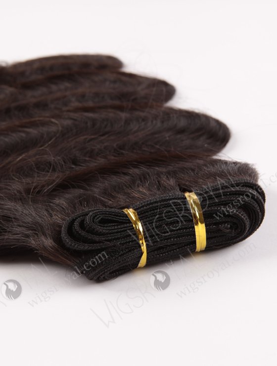 In Stock Indian Remy Hair 16" Body Wave Natural Color Machine Weft SM-028-10366