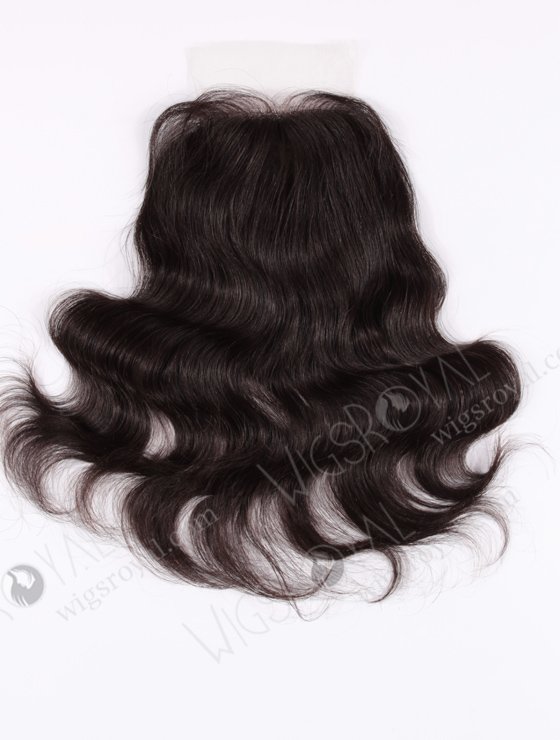 In Stock Malaysian Virgin Hair 12" Natural Straight Natural Color Silk Top Closure STC-38-10301